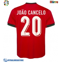 Fotballdrakt Herre Portugal Joao Cancelo #20 Hjemmedrakt EM 2024 Kortermet